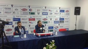 Elio Nigro in conferenza stampa