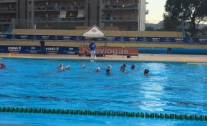 Una fase di WP Messina - Ekipe Orrizzonte Catania