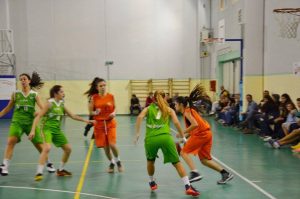 Fase di gioco Milazzo-Ragusa U 18 F