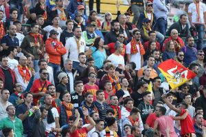 Tifosi sugli spalti