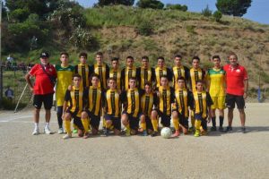 La squadra Allievi dello Junior Club Curcuraci