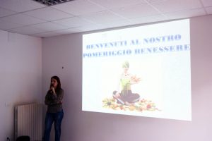 Un momento del "Pomeriggio Benessere"
