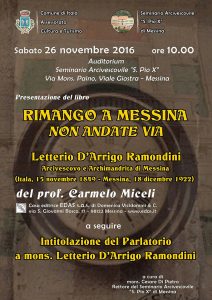 La locandina dell'evento