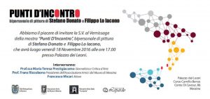 L'invito alla mostra