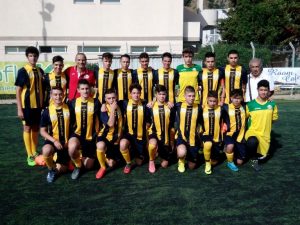 La squadra Allievi dello Junior Club Curcuraci