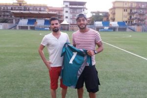 Sebastiano Paterniti con la maglia del Rocca