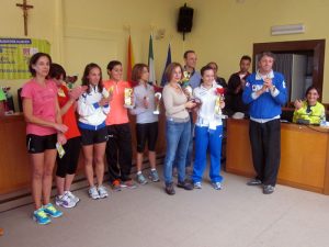 Una premiazione delle passate edizioni