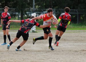 Spettacolare fase di gioco (foto Annamaria Rena)