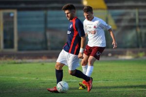 Il "Gallo" Antonio Cannavò è andato a segno 16 volte in 14 gare (foto Barbagallo)