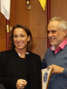 La Bosurgi e l'assessore Pino