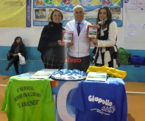 Un momento della premiazione del "4 Memorial Mimmo Finocchiaro"