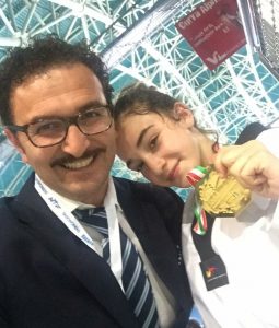 il maestro Sottile con India Puliafito