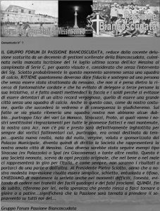 Passione Biancoscudata