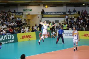 Simone Giannelli in battuta