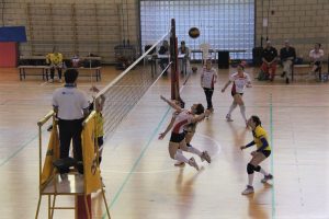 Alessia Tringali (Mondo Volley) si prepara a schiacciare