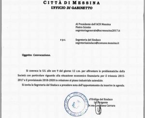 convocazione