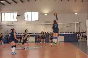 Claudia Ferraccù con la maglia della Saracena