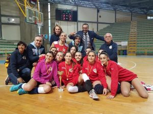 La formazione under 16 della Play Volley Barcellona