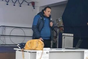Il tecnico Tito Cicciò parla agli studenti