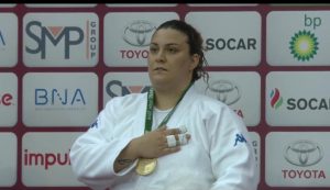 Carolina Costa sul podio 
