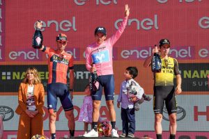 Nibali, Carapaz e Roglic