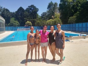Le ragazze del nuoto sincronizzato 
