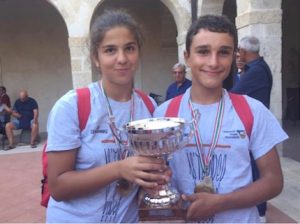 Lara Sahin e Sergio Doria