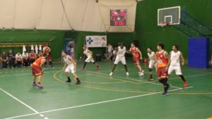Azione d attacco Basket School Messina