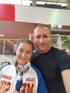 La Ruggeri con il maestro Cutugno