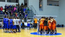 Tricenter Amatori Basket Messina festeggia la vittoria sul San Luigi Acireale photo Salvatore Garreffa