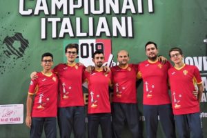 La squadra del Messina Table Soccer di serie C