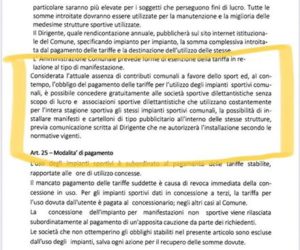 regolamento comunale