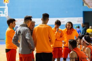 Timeout Tricenter Amatori Basket Messina contro Patern photo Salvatore Garreffa