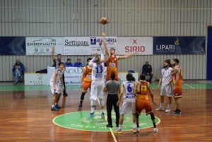 Alcamo BSM palla a due del match