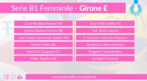 B1 Femminile girone E