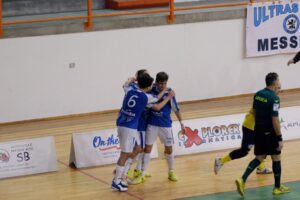 Esultanza per il 3-1