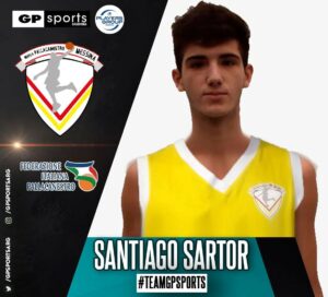 L'argentino Santiago Sartor