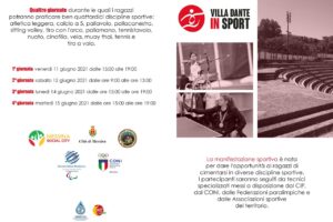 Villa Dante in Sport