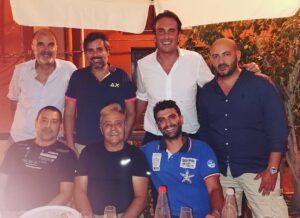 Dirigenti e tecnici della Basket School Messina Gold & Gold