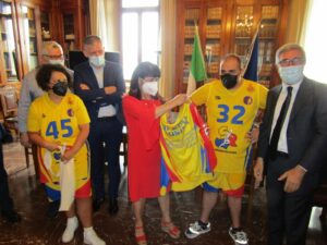 La delegazione di Messina in Prefettura