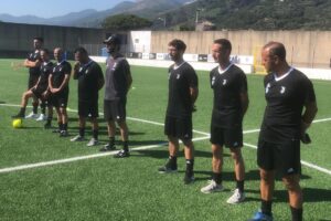 Lo staff tecnico della Juventus Academy