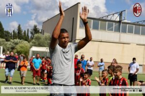 La scuola giovanile Rocca festeggia la presenza di Dida