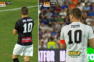 Del Piero e Totti