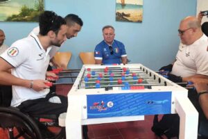 calcio balilla paralimpico