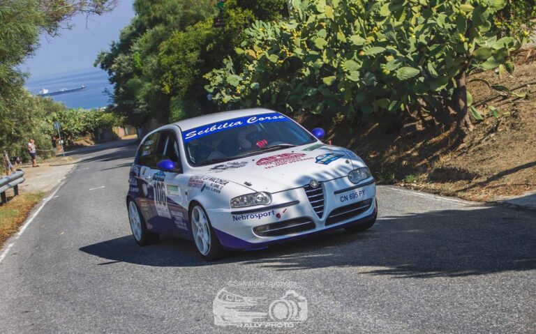 Rally del Tirreno, la Nebrosport si affida alla collaudata coppia Scibilia-Brigandì