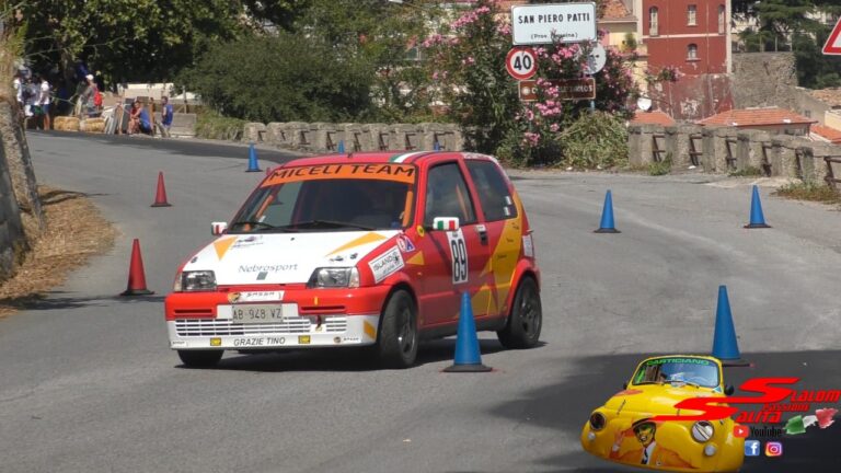 La scuderia Nebrosport conquista un ottimo secondo posto nello Slalom di San Piero Patti