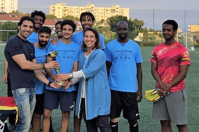 Un calcio al razzismo