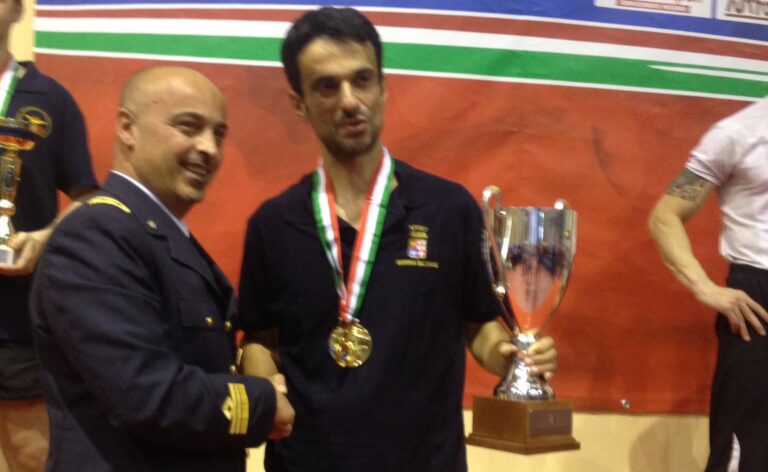 Marcello Arcigli si conferma Campione Italiano Interforze di Tennistavolo