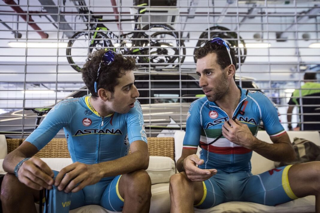 Fabio Aru e Vincenzo Nibali