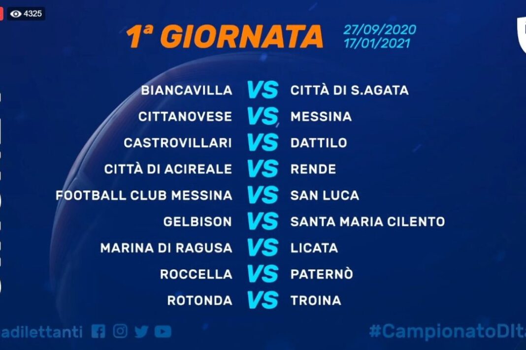 prima giornata